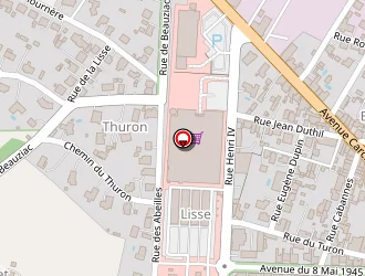 Carte de S.i.v.o.m (syndicat Intercommunal à Vocations Multiples) à Casteljaloux