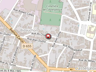 Carte de Mc-web à Casteljaloux