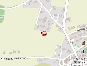 Carte de Sevecreasite à Thèze