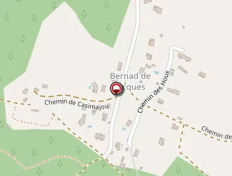 Carte de Océane Plomberie à Parentis-en-born