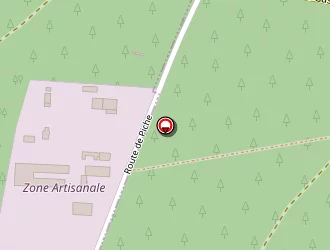 Carte de Bernadet Construction à Parentis-en-born