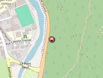 Carte de Les Restos Du Coeur à Florac