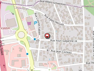 Carte de Centre Leclerc à Bollène