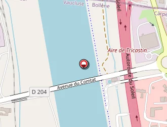 Carte de M J C Stade à Bollène