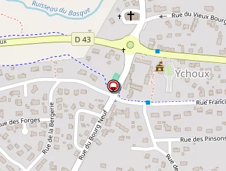 Carte de Meirinho à Ychoux