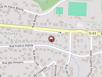 Carte de Pharmacie Sion à Ychoux