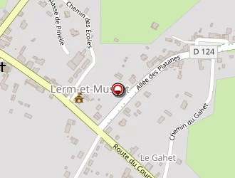 Carte de Sud Ouest Animation à Lerm-et-musset