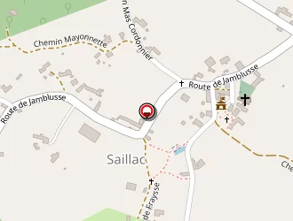 Carte de Guilhem Patrick à Saillac