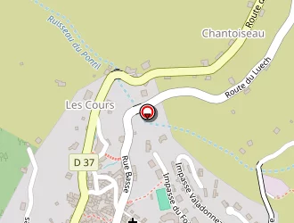 Carte de Les Hauts De Maisons Rouge à Vialas