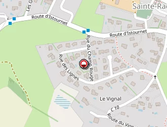 Carte de Pechdo Jean à Sainte-radegonde