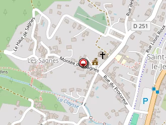 Carte de Félix à Saint-paul-le-jeune