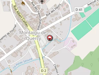 Carte de Intermarché Contact à Montaigu-de-quercy