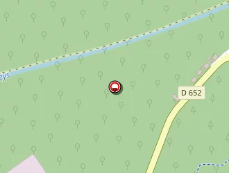 Carte de Vermilion Rep à Parentis-en-born