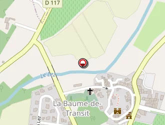 Carte de A La Maison à Baume-de-transit (la)
