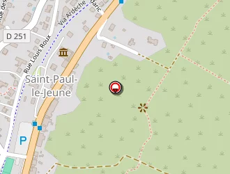 Carte de Queudeville Brousse à Saint-paul-le-jeune