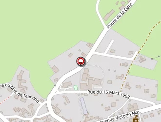 Carte de Agence Postale à Recoules-prévinquières