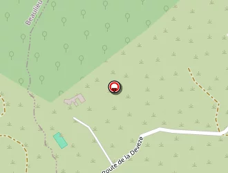 Carte de François Gérard à Bessas