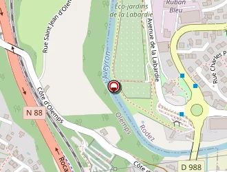 Carte de Syndicat Sud Education à Rodez