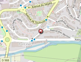 Carte de Terry Stéphanie à Rodez