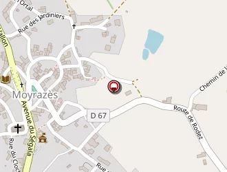 Carte de Raynal Guy à Moyrazès