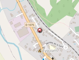 Carte de Depart Vtt à Eyguians