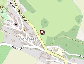 Carte de Blanchier à Saint-médard