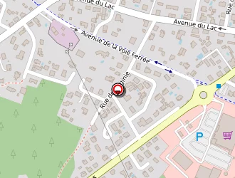 Carte de Dufaza à Parentis-en-born