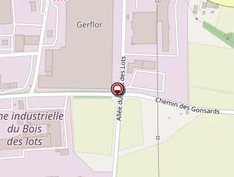 Carte de Gerflor à Saint-paul-trois-châteaux