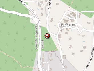 Carte de Sinclair Joyce à Saint-paul-le-jeune