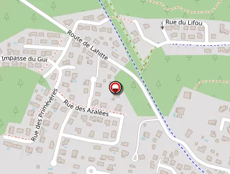 Carte de Lakeside à Parentis-en-born