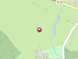 Carte de Les Tapies à Agen-d'aveyron