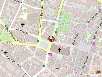 Carte de Espace Repas Le Foch à Rodez