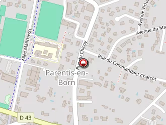 Carte de Boizard Vanessa à Parentis-en-born