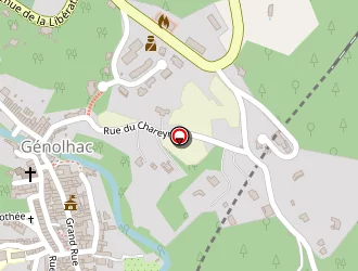 Carte de Coupey Vincent à Génolhac