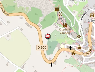 Carte de La Bugade à Seyne