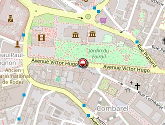 Carte de Auto Ecole Du Stade à Rodez