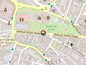 Carte de Rock Diner à Rodez