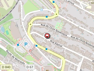 Carte de Jérôme Fleys à Rodez