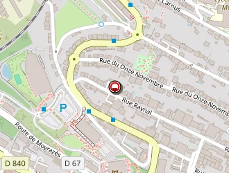 Carte de Gaffard Promotion à Rodez