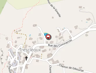 Carte de Boulodrome à Trescléoux