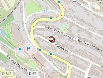 Carte de Apave Sudeurope à Rodez