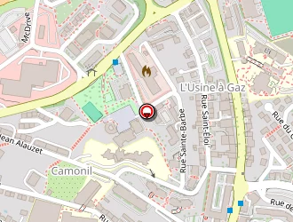 Carte de Garage Du Faubourg à Rodez