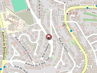 Carte de La Poste à Rodez