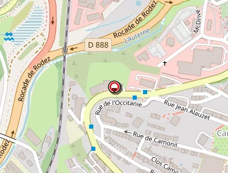 Carte de Keep Cool à Rodez