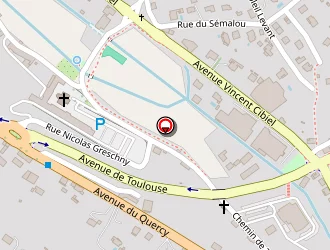 Carte de Intermarché à Villefranche-de-rouergue