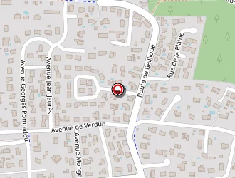 Carte de Serain Frédéric à Parentis-en-born