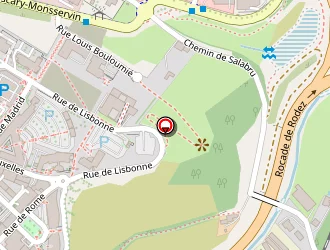 Carte de I.b.s à Rodez