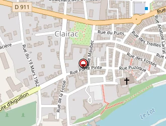 Carte de Bernadou Christian à Clairac