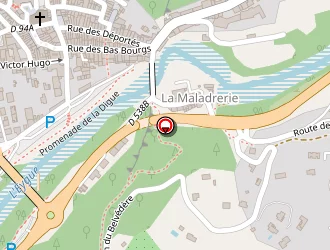 Carte de Centre Pneus à Nyons