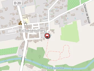 Carte de Bonin Catherine à Richerenches